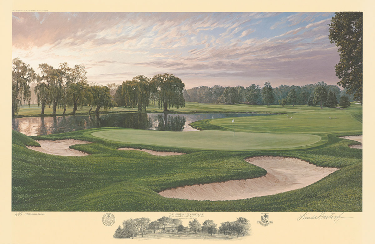 #16 Oakland Hills South Course, 1996 U.S. Open Championship