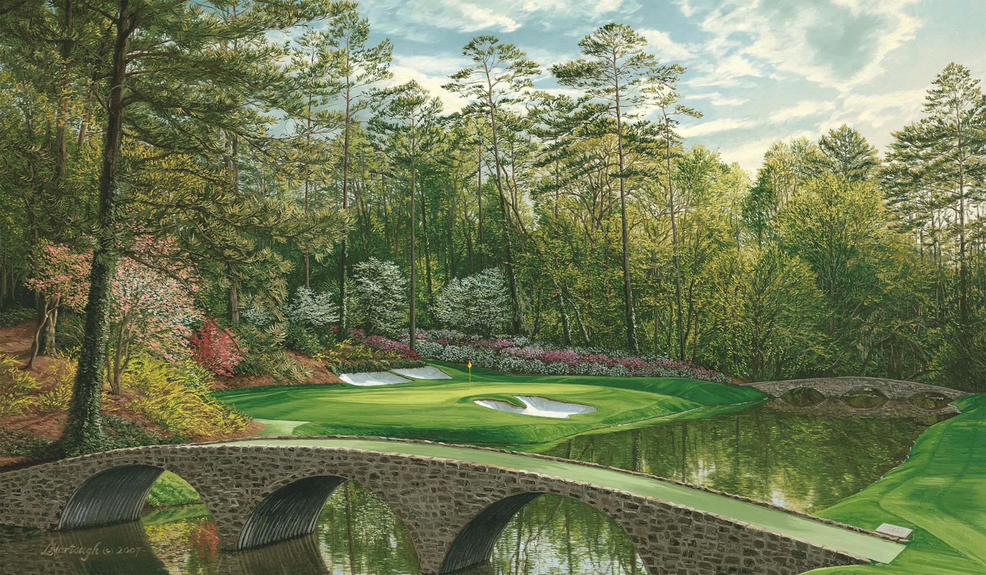 #12 Golden Bell Augusta National Golf Club, 2008