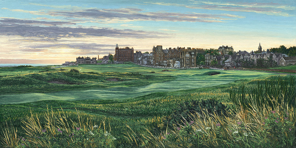 #17 Road Hole at Dawn St Andrews