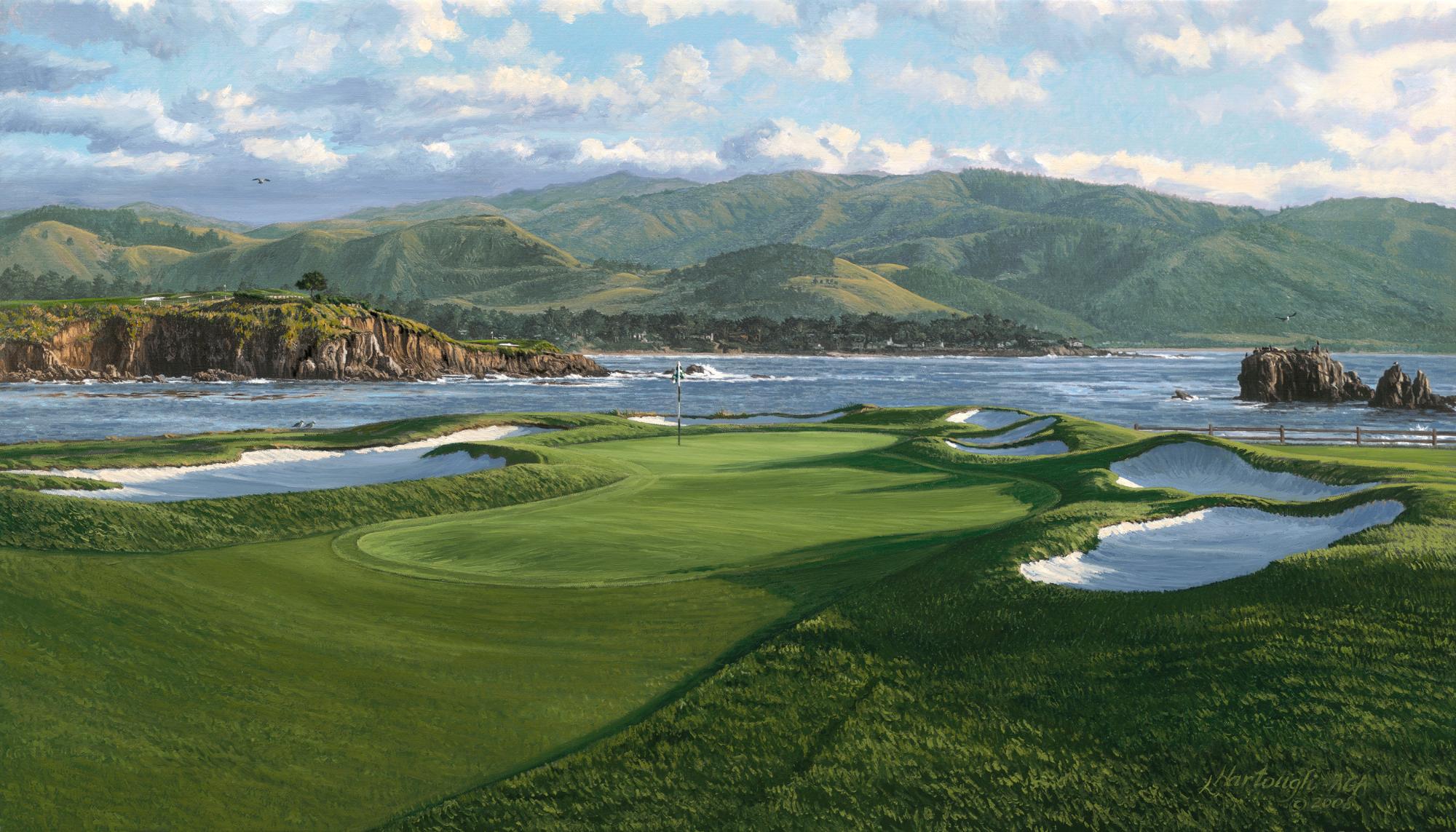 #17 Pebble Beach Golf Links