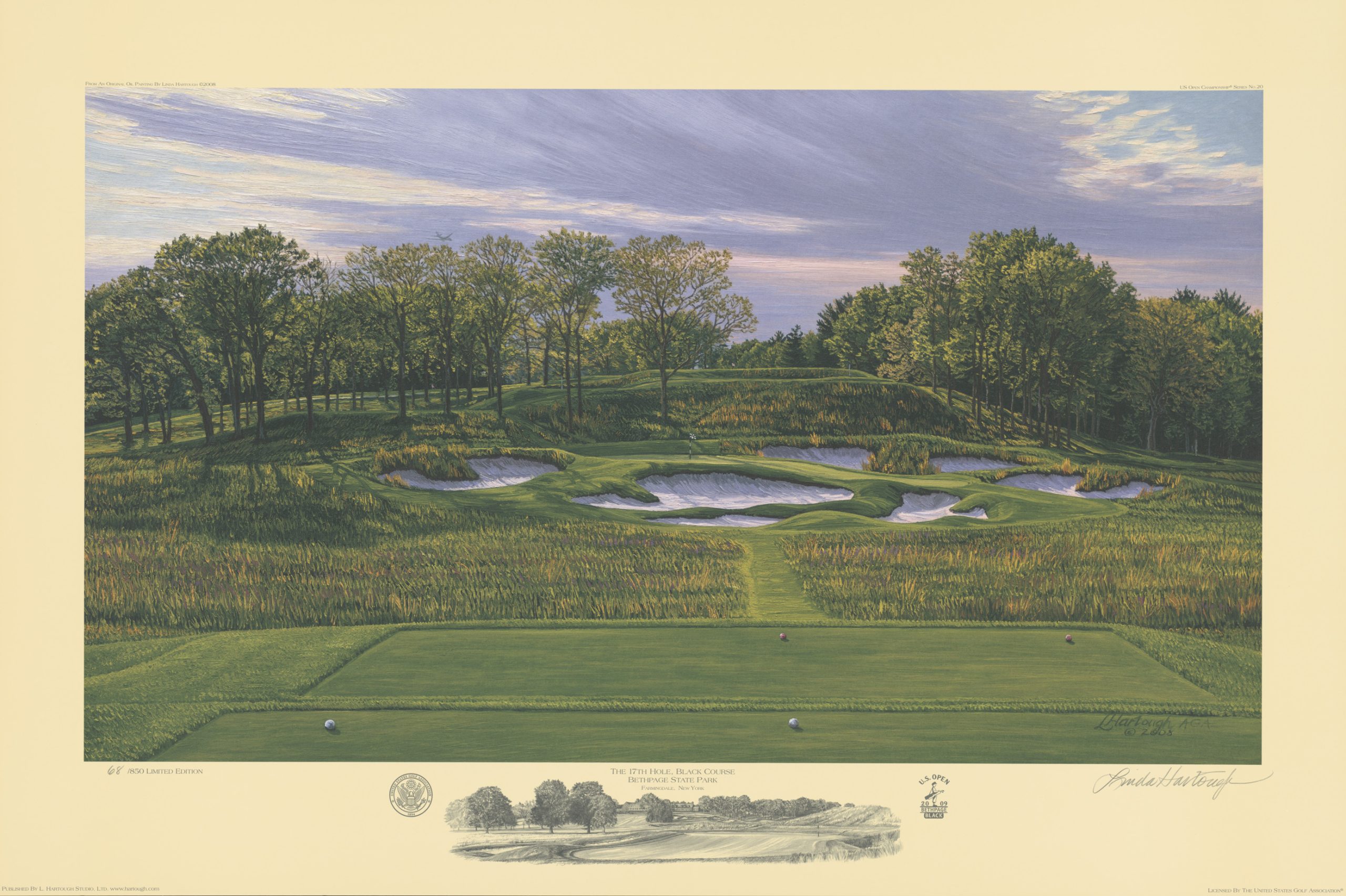 #17 Black Course, Bethpage State Park, 2009 U.S. Open Championship